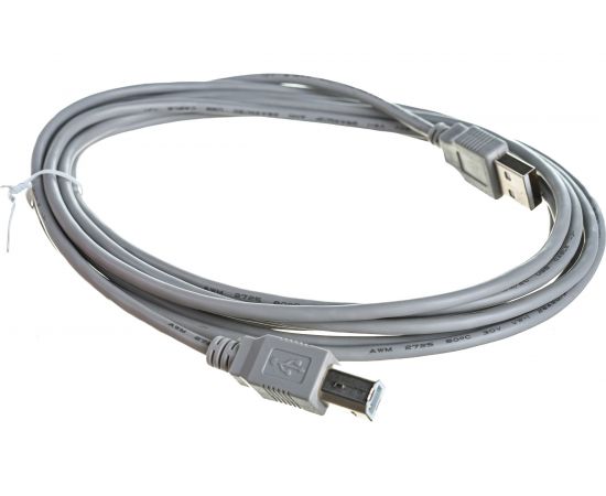Кабель Gembird USB 2.0, AM/BM, 3.0м, пакет CC-USB2-AMBM-10 