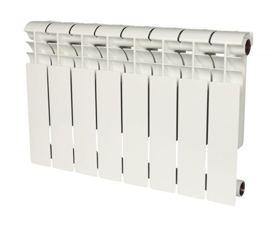 Биметаллический радиатор ROMMER Profi BM 350 BI350-80-80-130 8 секций RAL9016 86631 