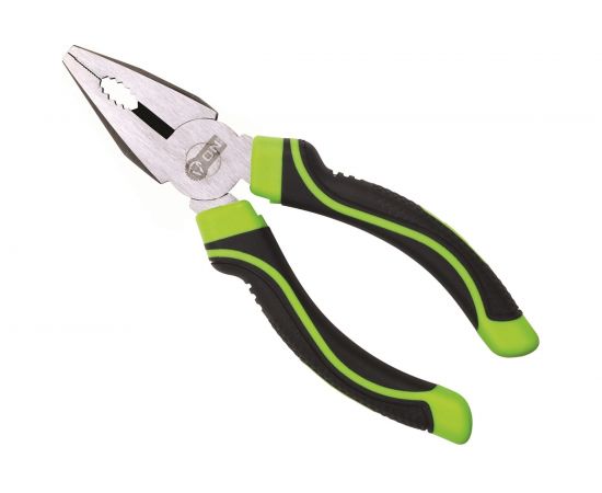 Пассатижи ON комбинированные 160 мм, сталь 45, кованые никелированные 08-01-216 