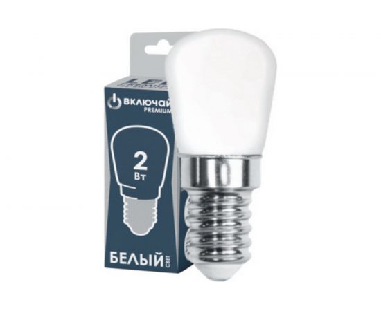Лампа Включай LED PREMIUM Т26 2W FR E14 4000K 23х50 1008972 
