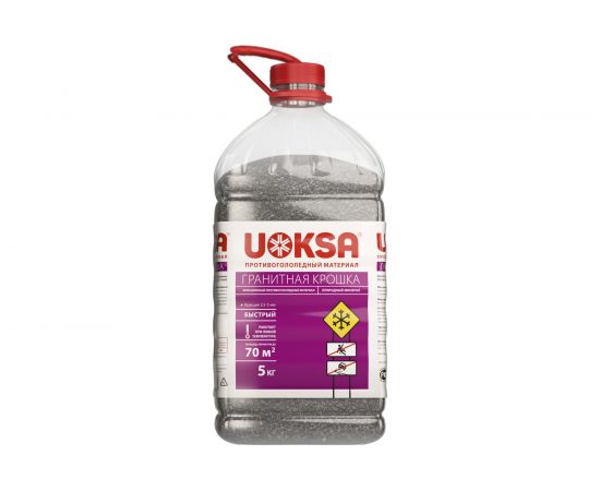 Гранитная крошка UOKSA бутылка, 5 кг 3219 