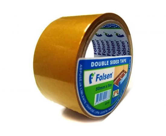 Двусторонняя тканевая лента Folsen 50мм х 5м 03215505 