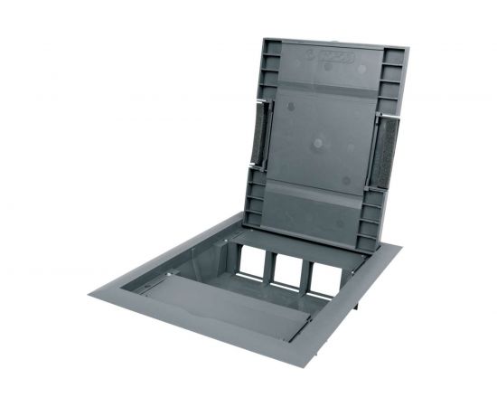 Напольный лючок на 6 модулей KOPOS 45х45 KOPOBOX 57_LB 