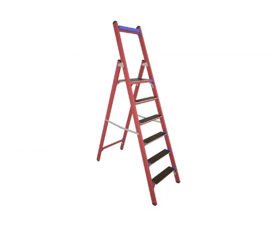 Диэлектрическая стеклопластиковая стремянка с симметричной опорой Антиток ССД-1.5 Е Т 225657 