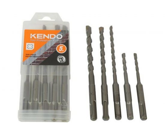 Набор буров по бетону 5 предметов KENDO 11602073 