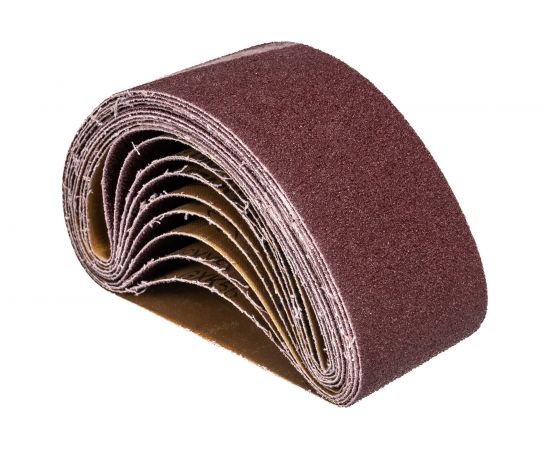 Лента шлифовальная (10 шт; 75х457 мм; P40) ПРАКТИКА 032-867 