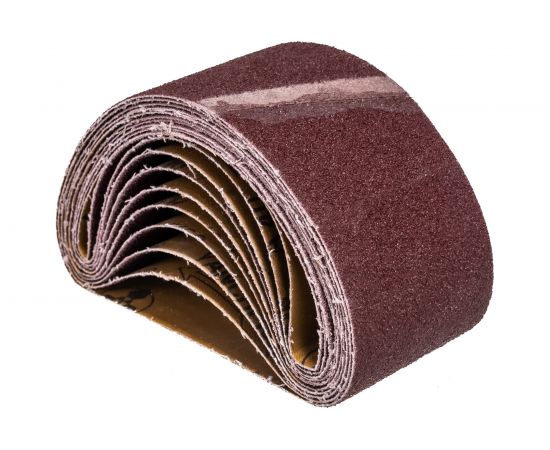 Лента шлифовальная (10 шт; 75х457 мм; P40) ПРАКТИКА 032-867 – изображение 2