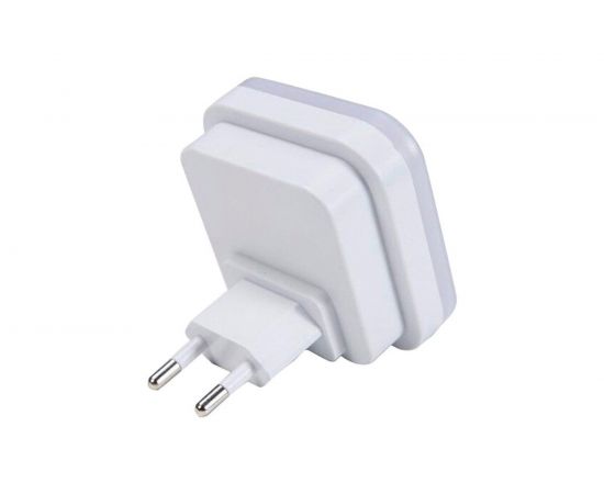 Светодиодный ночник CADENA Квадрат с датчиком освещенности, белый, Ledsquare – изображение 2