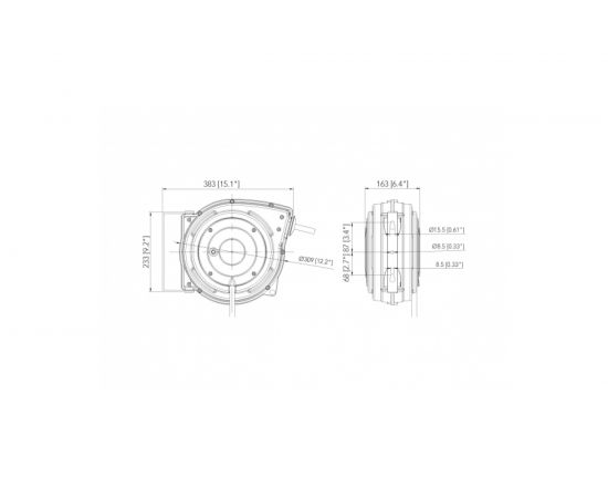 Электрическая катушка-удлинитель KraftWell 15 м., 220 В KRW1731EW – изображение 2
