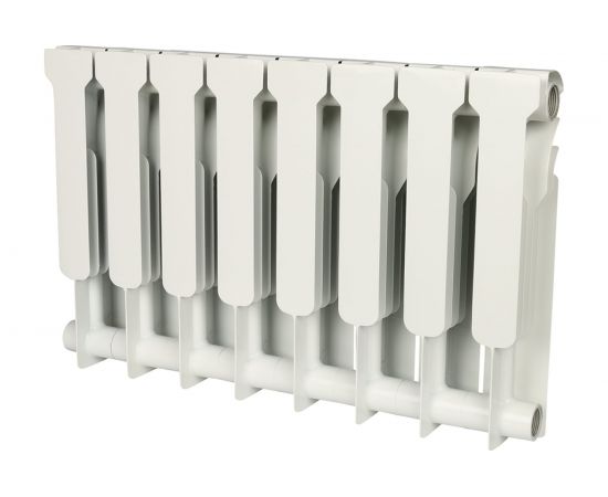 Биметаллический радиатор ROMMER Profi BM 350 BI350-80-80-130 8 секций RAL9016 86631 – изображение 2