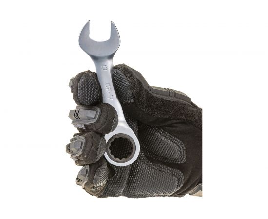 Гаечный ключ Thorvik CSRW17 комбинированный трещоточный короткий, 17 мм 53526 – изображение 2