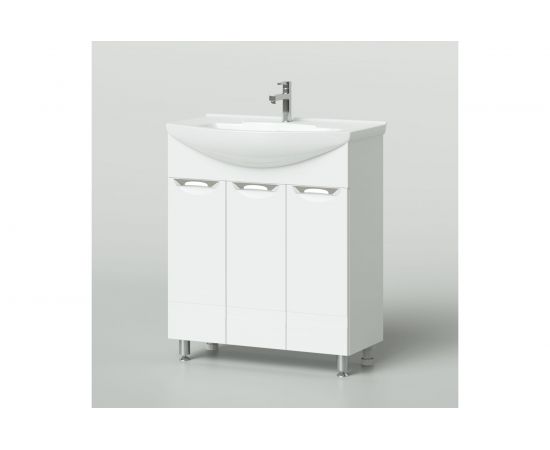 Напольная тумба с раковиной ИТАНА Nrava Aqua Адель 75 750х450х870 11246 – изображение 2