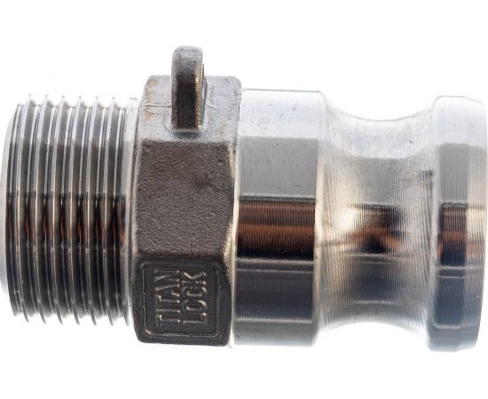 Камлок тип F (ниппель; наружная резьба BSP; 25 мм-1""; нержавеющая сталь) TITAN LOCK TL100FSS – изображение 2