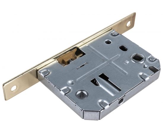 Полиамидная сантехническая защелка РЕНЦ бесшумный механизм, латунь блестящая INLB 2070 plastic B – изображение 3