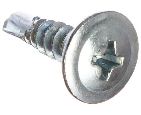 Прессшайба Качественный КРЕПЕЖ 4.2х16 мм, сверло, 400 шт 0300343 КЧ – изображение 3