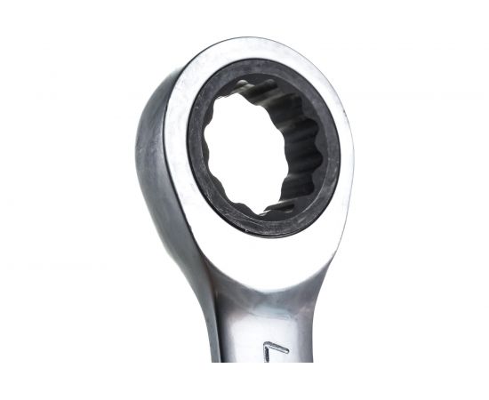 Гаечный ключ Thorvik CSRW17 комбинированный трещоточный короткий, 17 мм 53526 – изображение 3