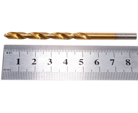 Сверло по металлу (4.8х86х52 мм; HSS Р4М3) MATRIX 717480 – изображение 3