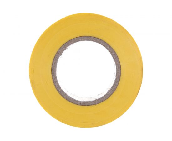 Изоляционная лента STEKKER 0,13x19 мм, 20 м, желтая, INTP01319-20 32841 – изображение 3