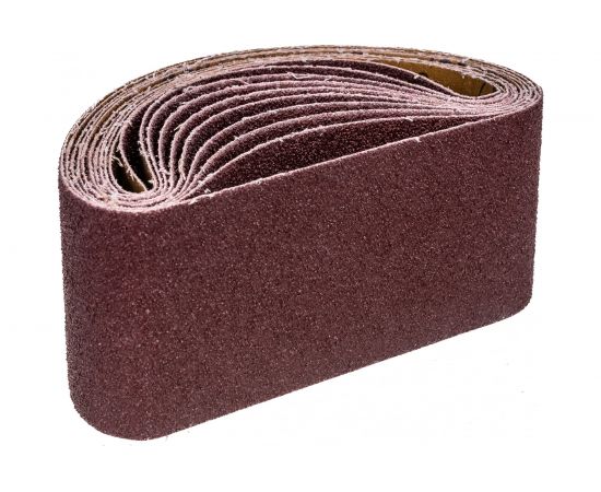 Лента шлифовальная (10 шт; 75х457 мм; P40) ПРАКТИКА 032-867 – изображение 3