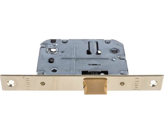 Полиамидная сантехническая защелка РЕНЦ бесшумный механизм, латунь блестящая INLB 2070 plastic B – изображение 4