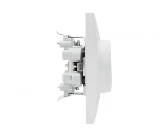 2-местная розетка EKF Валенсия, с заземлением 16А белая с защитными шторками PROxima EWR16-128-10 – изображение 4