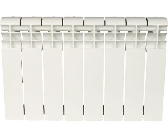 Биметаллический радиатор ROMMER Profi BM 350 BI350-80-80-130 8 секций RAL9016 86631 – изображение 4