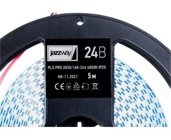Лента Jazzway PLS PRO 2835/168-24V - 4000K IP20 5m 5015753 – изображение 4