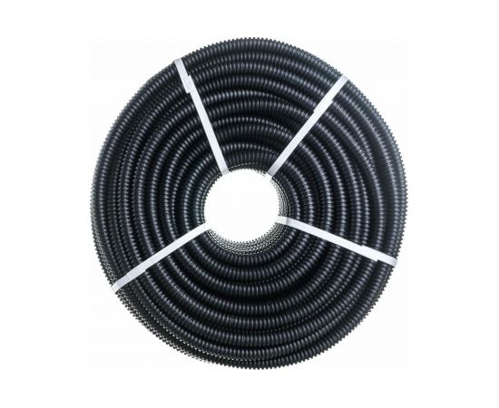 Легкая гофротруба УРАЛ ПАК ПНД 32 мм с протяжкой черная, м ГФ-1100032-050 – изображение 4