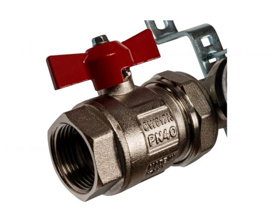 Коллектор из нержавеющей стали в сборе без расходомеров STOUT 6 выходов SMS 0912 000006 – изображение 4