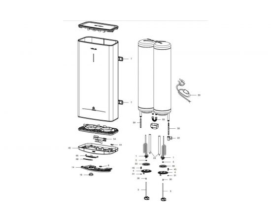 Водонагреватель Ariston VELIS TECH INOX R ABS 803700691 – изображение 5