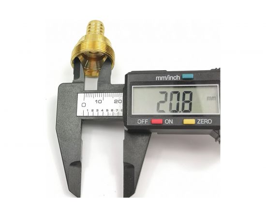 Переходник для смесителя Профитт М24 НР - М22 ВР под шланг 10 мм 2220764 – изображение 7