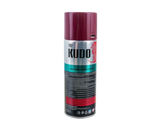 Универсальная эмаль KUDO бордовая 11589755 – изображение 9