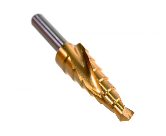 Сверло ступенчатое по металлу (7 ступеней; 6-12 мм) Атака 8090000 