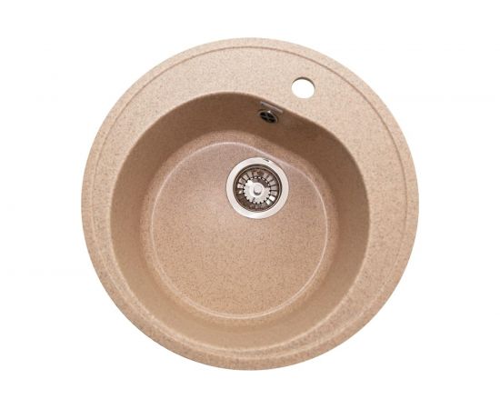 Кухонная мойка GranAlliance GA-10 песочный GA-10-302 