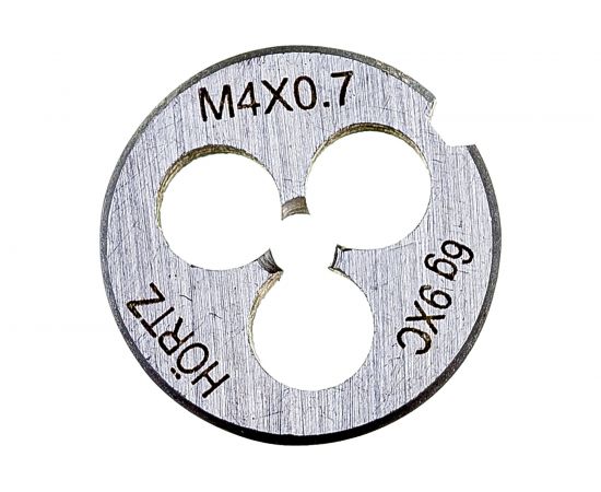 Плашка М 4 х0.7 9ХС HORTZ 203985 