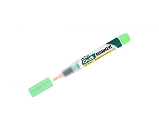 Меловой маркер Munhwa Chalk Marker CM-04 зеленый, 3мм 