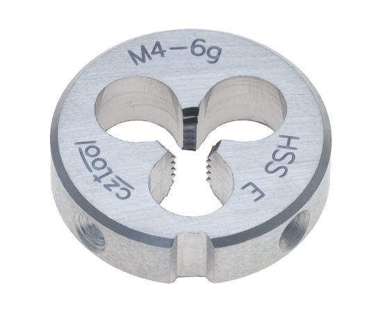 Плашка HSSE М 4 шаг 0,7 мм. D20 мм Bucovice Tools 290040 