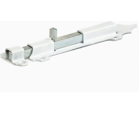 Задвижка-шпингалет №3 Делга (большой; белый) Г829 