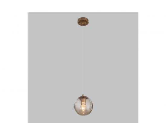 Подвесной светильник Eurosvet, 50207, 1 янтарный a052490 