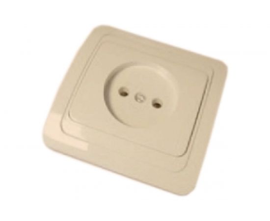 Розетка, слоновая кость 2П 10А TDM Валдай SQ1804-0107 