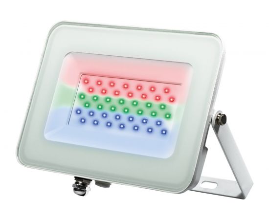 Прожектор Jazzway PFL-30W RGB WH IP65 Прожектор БЕЛЫЙ 5012103 