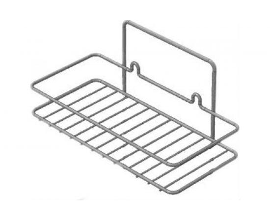 Полка для ванной РемоКолор прямая 1 ярус гальваника цинк, цвет хром 67-0-656 