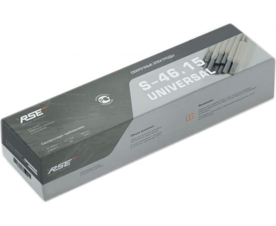 Электроды сварочные S-46.15 universal (4х400 мм; 5 кг; Е6013Х) RSE УТ-00000046 