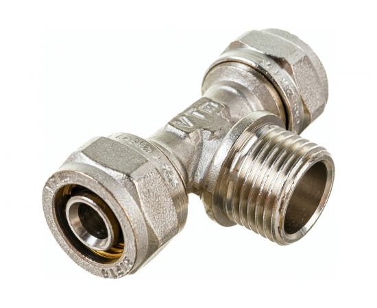 Тройник 16х1/2"х16 Valtec 684 