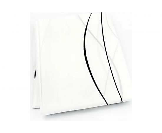 Штора для ванной комнаты Bath Plus 180х180 Waves on white ch17059 – изображение 2