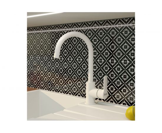 Смеситель для кухни IDDIS Cuba белый CU6WTJ0i05 – изображение 2