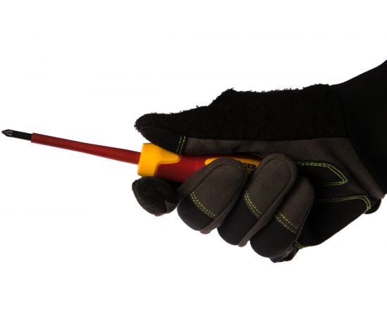 Диэлектрическая крестовая отвертка PZ1*80мм, до 1000V Berger BG BG1059 – изображение 2