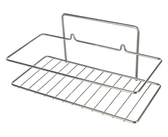 Полка для ванной РемоКолор прямая 1 ярус гальваника цинк, цвет хром 67-0-656 – изображение 2