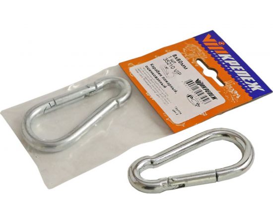 Пожарный карабин VIPкрепеж оцинкованный 1 шт 35210 VIP – изображение 2