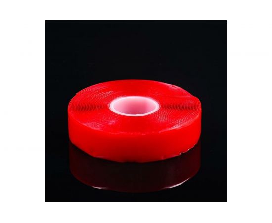 Прозрачная двусторонняя акриловая клейкая лента Cartage 18 мм х 5 м 5492985 – изображение 2